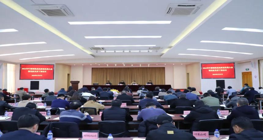 叶榭镇召开推进高质量发展大会暨党政负责干部会议
